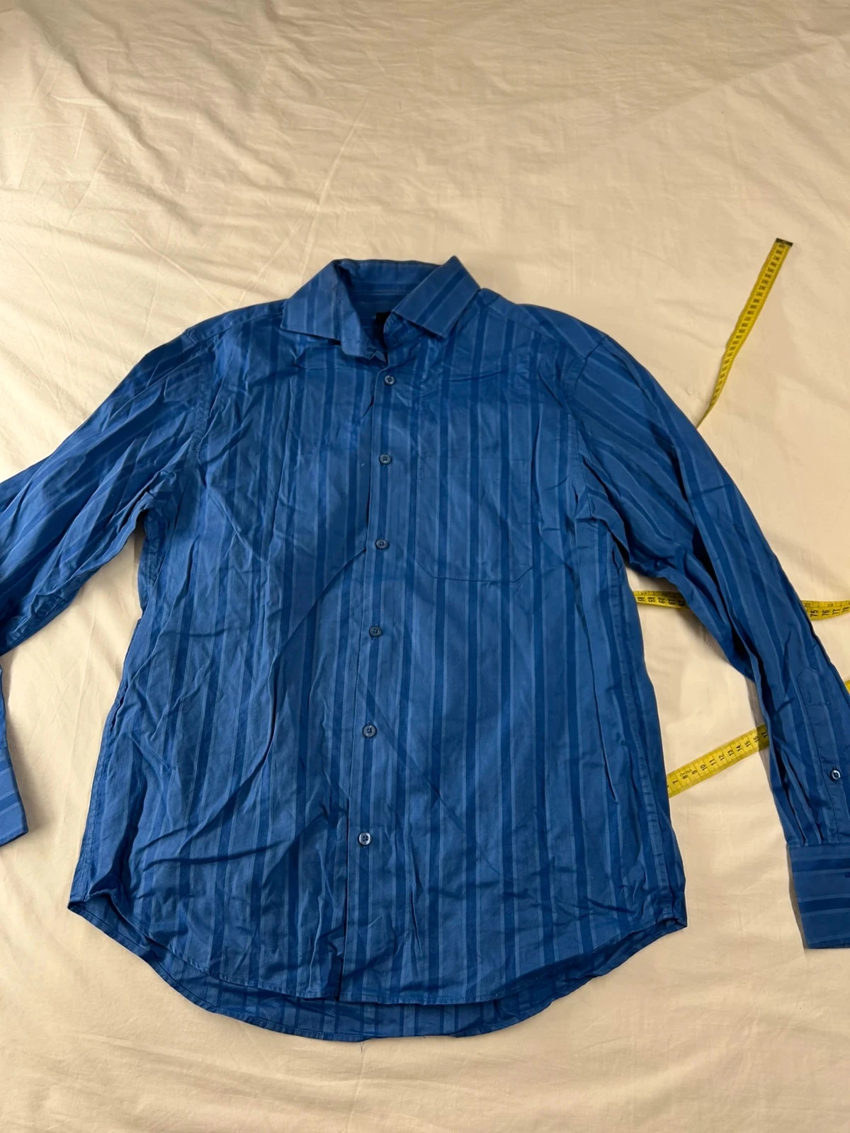 Chemise à rayures bleu marine Jules collection